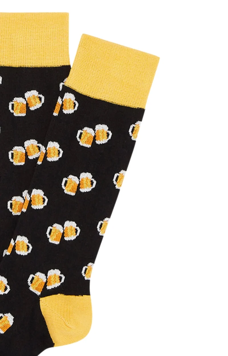 Chaussettes en coton - Bière