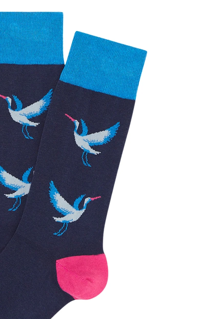 Chaussettes en coton - Birdie Marine