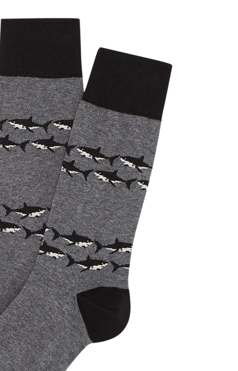 Chaussettes en coton - Requin