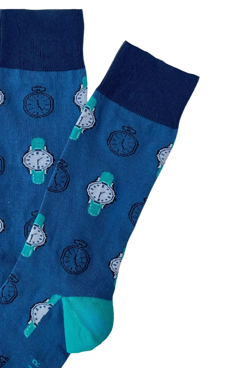 Chaussettes - A l'heure !