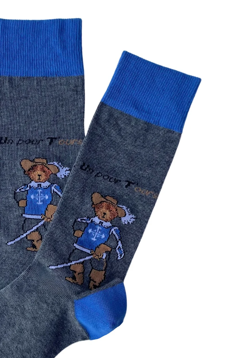 Chaussettes Mou(r)squetaires - Gris