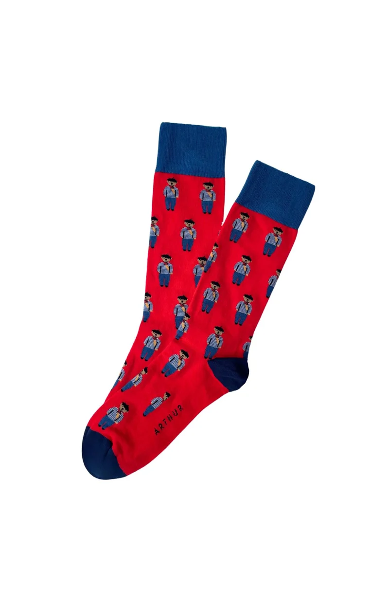 Chaussettes - Teddy in Paris