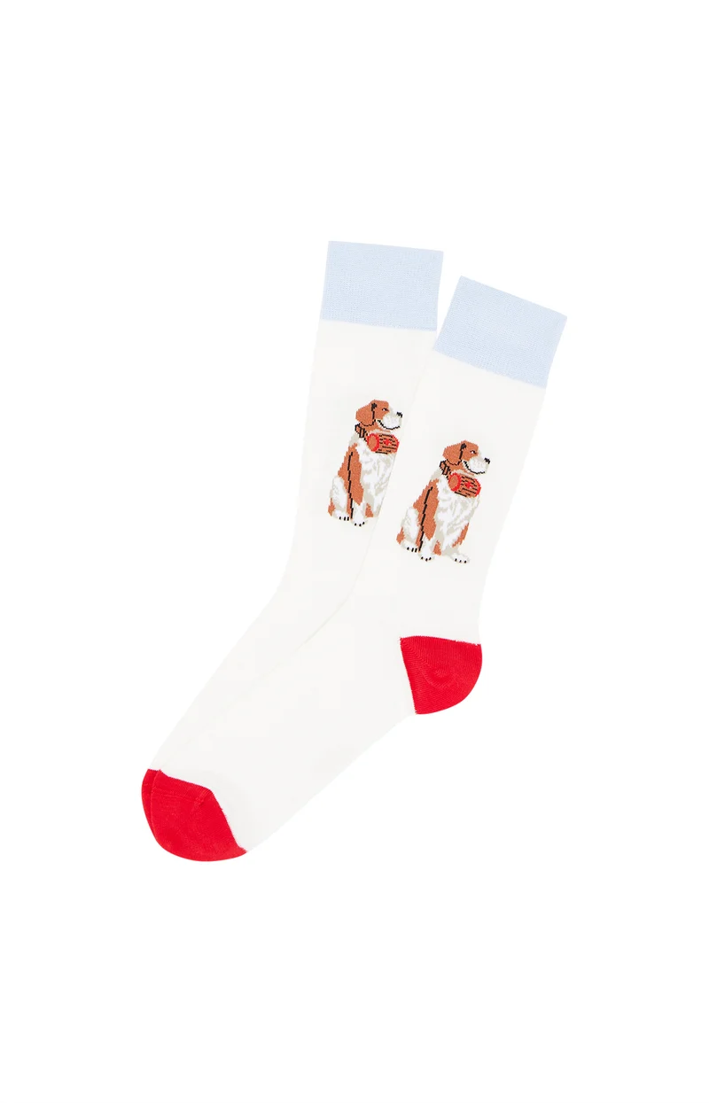 Chaussettes - Wouf Ecru