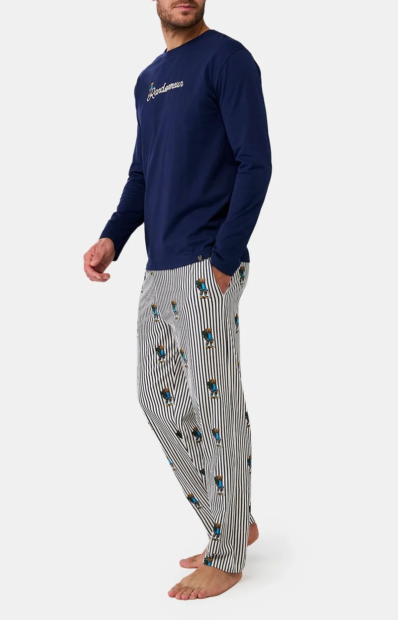 Pyjama en jersey de coton léger - Randormeur