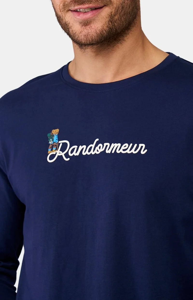 Pyjama en jersey de coton léger - Randormeur