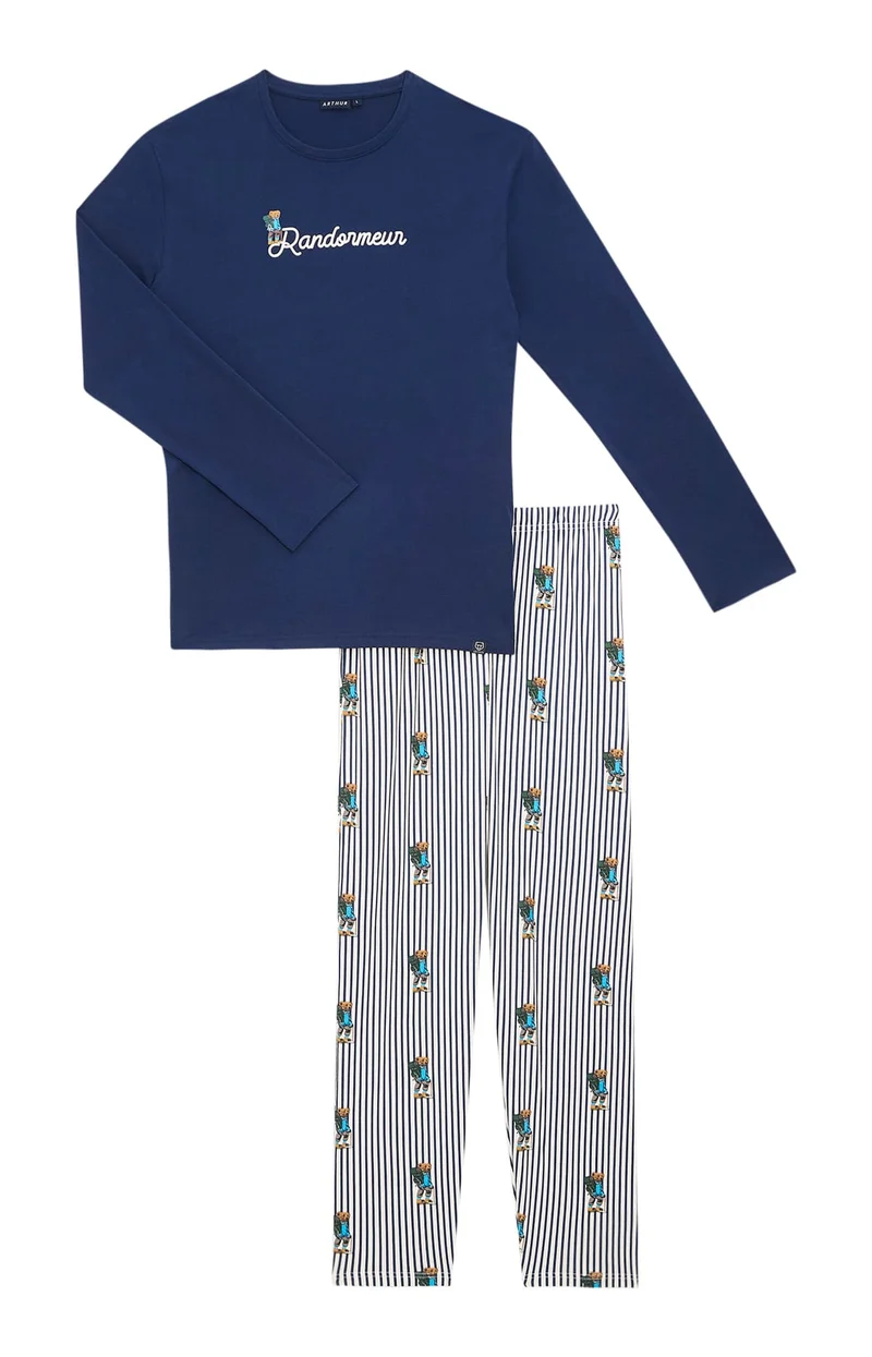 Pyjama en jersey de coton léger - Randormeur