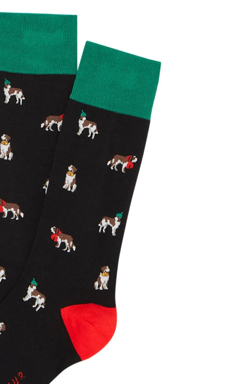 Chaussettes en coton - Wouf Noir