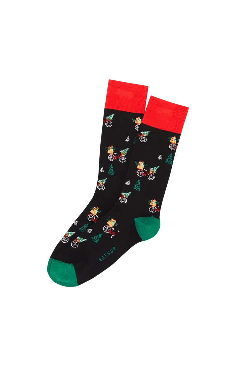 Chaussettes - Hotte montagne Noir