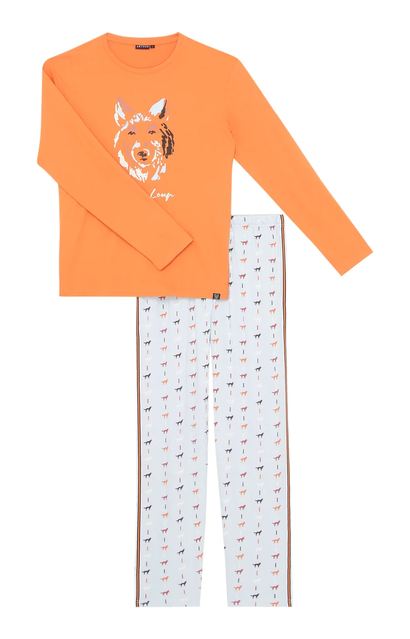 Pyjama - Jeune loup