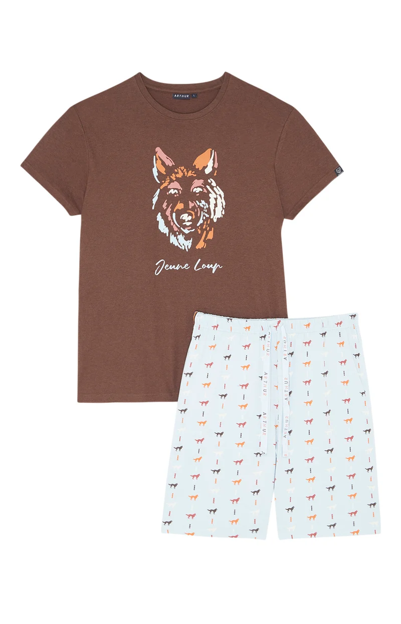 Pyjashort - Jeune loup