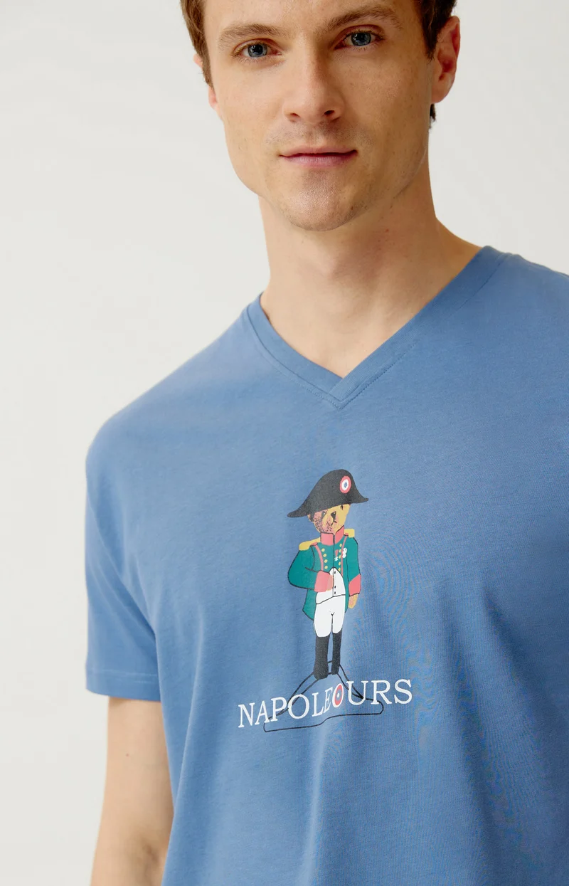 Pyjashort en jersey de coton léger - Napoléours