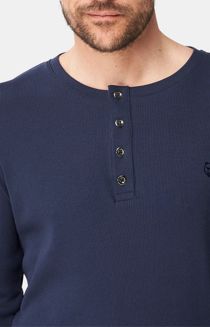 Tee-shirt manches longues - Marine