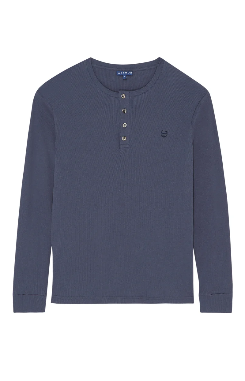 Tee-shirt manches longues - Marine
