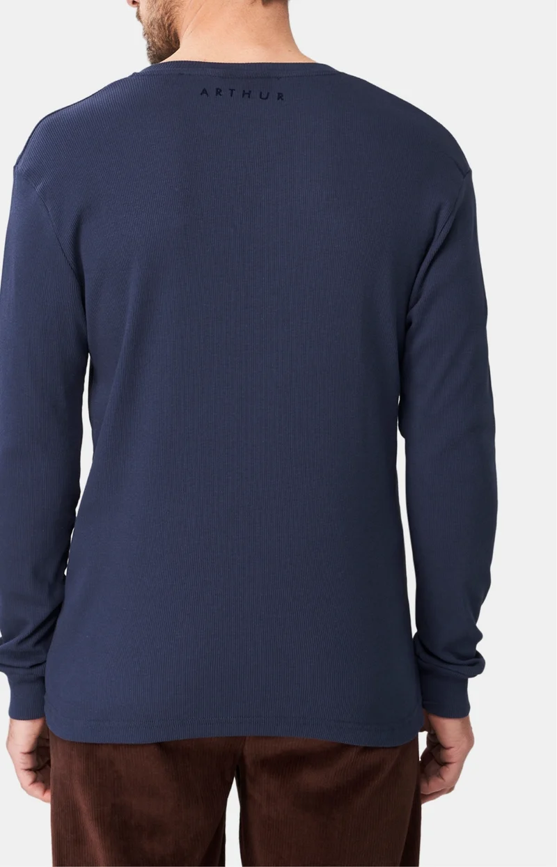 Tee-shirt manches longues - Marine