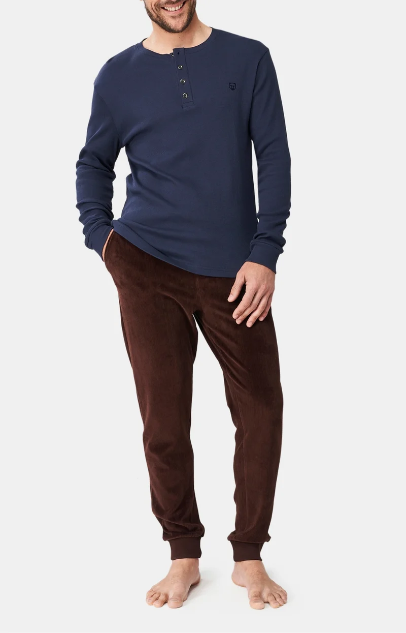 Tee-shirt manches longues - Marine