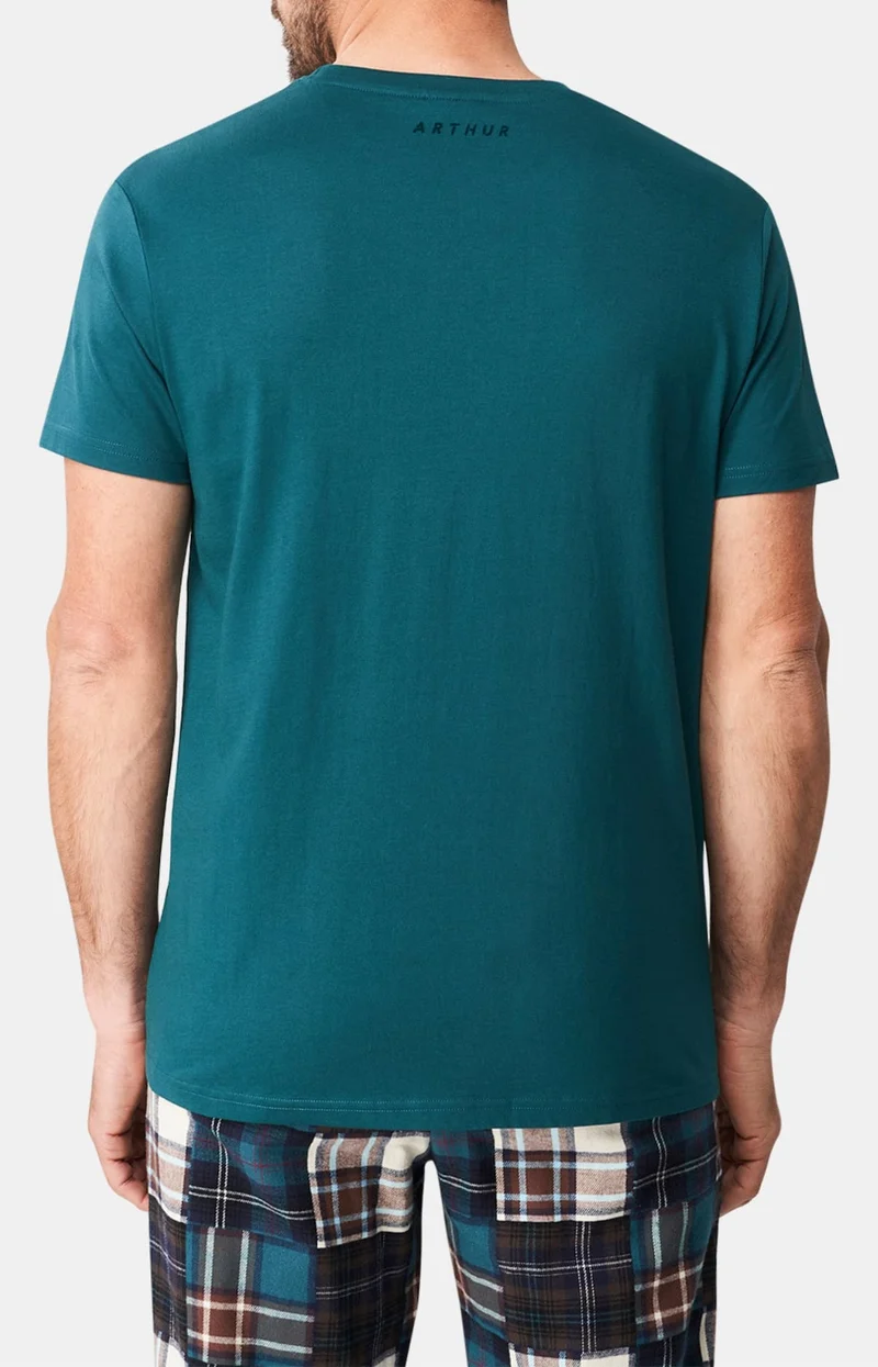 Tee-shirt en jersey de coton léger - Jeune Loup