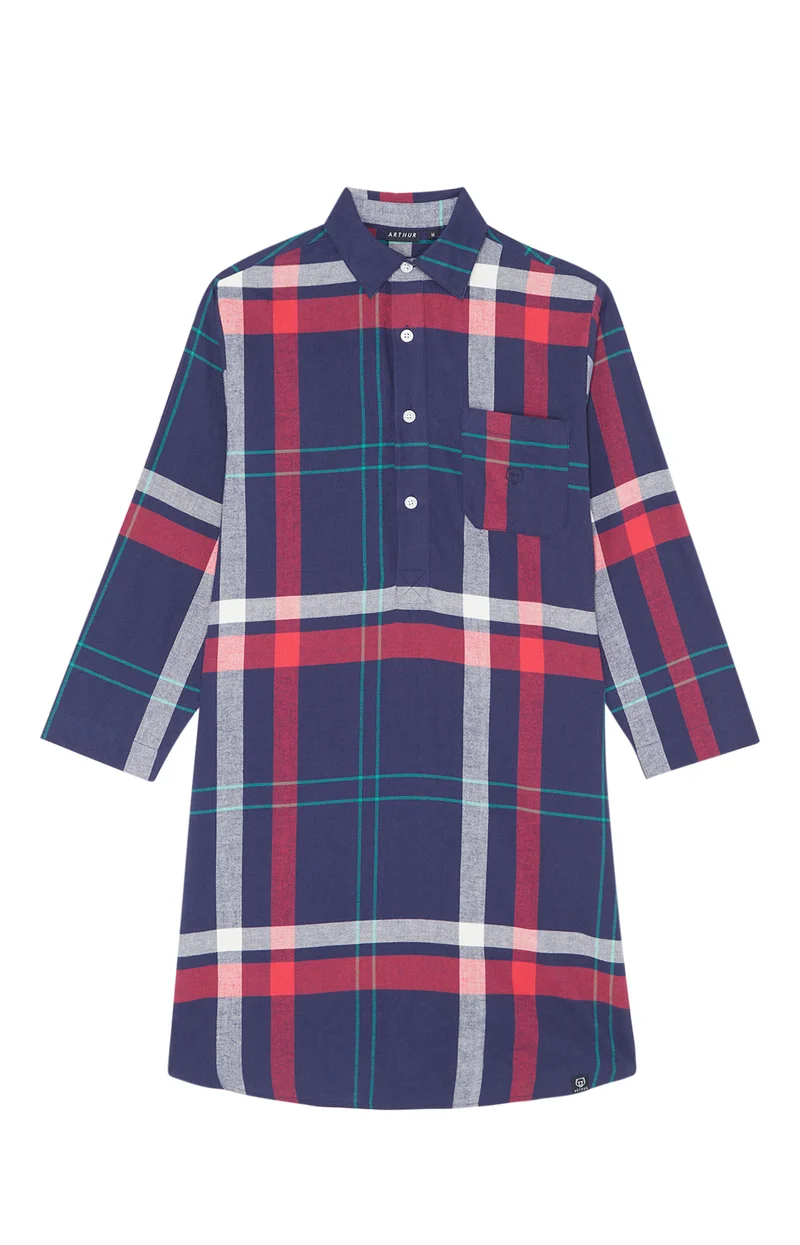 Chemise Grand-Père - Carreaux Hugo
