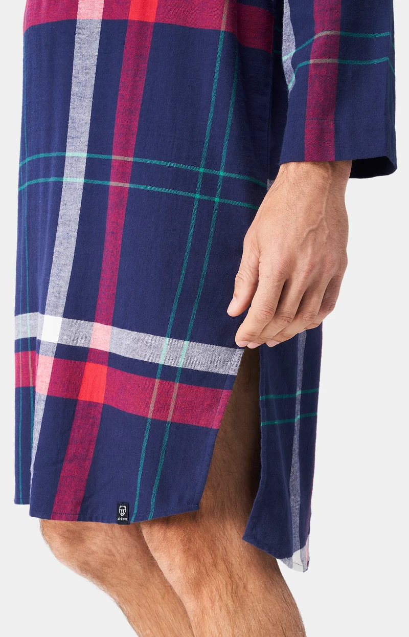 Chemise Grand-Père - Carreaux Hugo