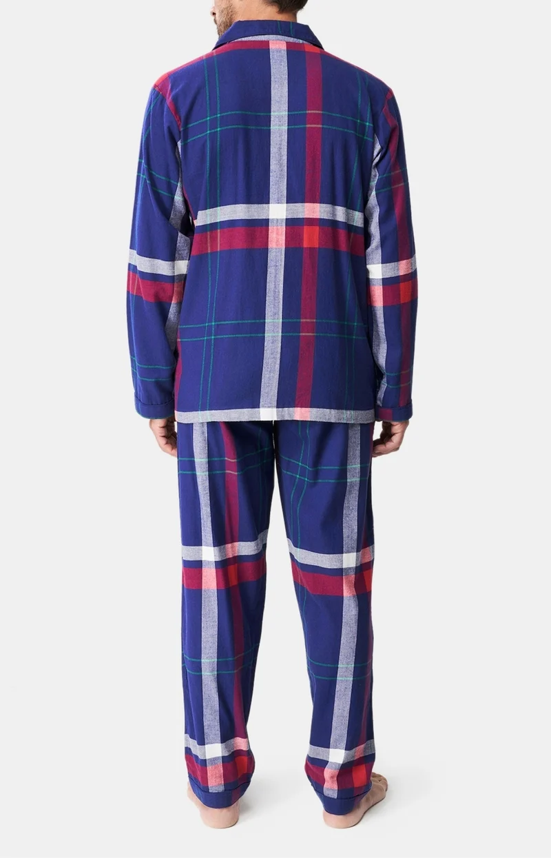 Pyjama boutonné - Carreaux Hugo