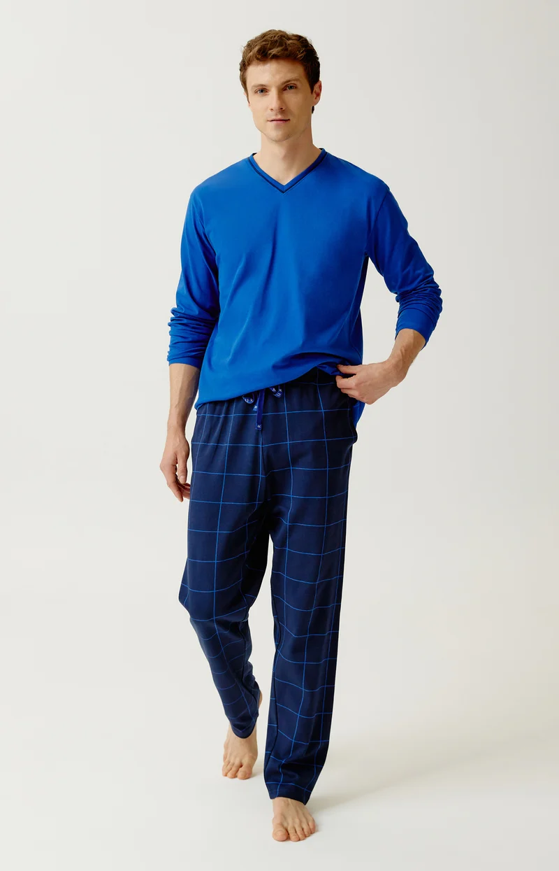 Pyjama en jersey de coton épais - Windsor