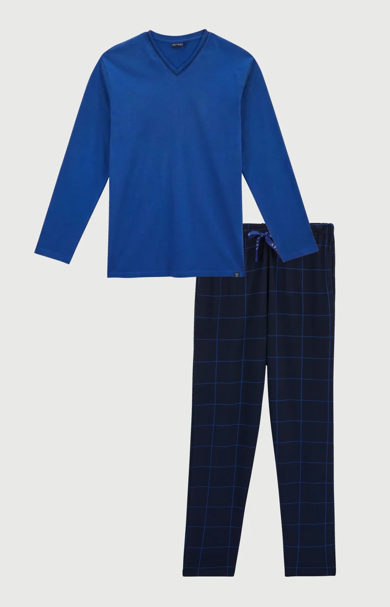 Pyjama en jersey de coton épais - Windsor