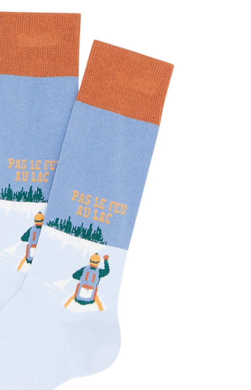 Chaussettes - Pas le feu au lac