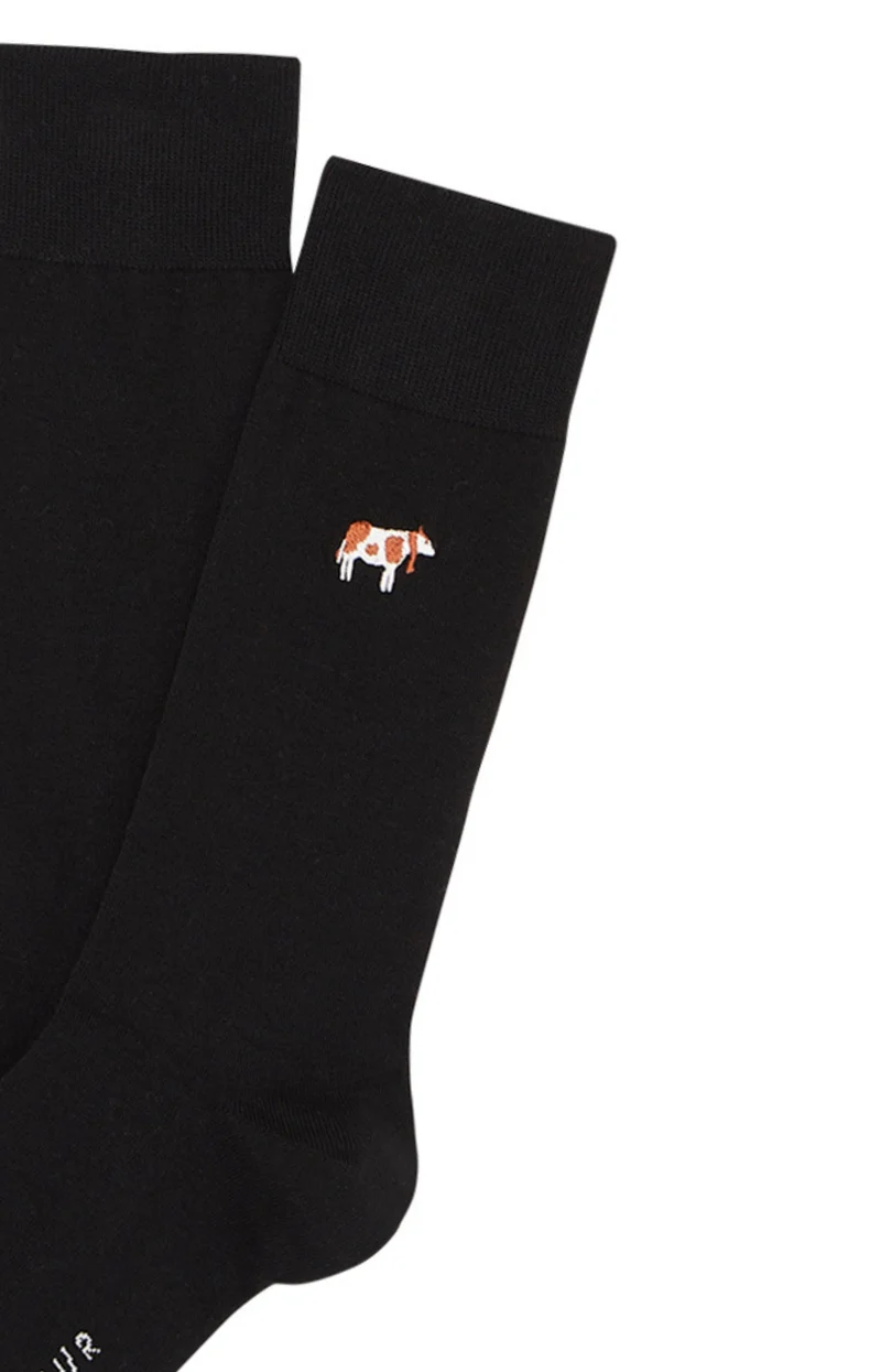 Chaussettes brodées - Meeuuh