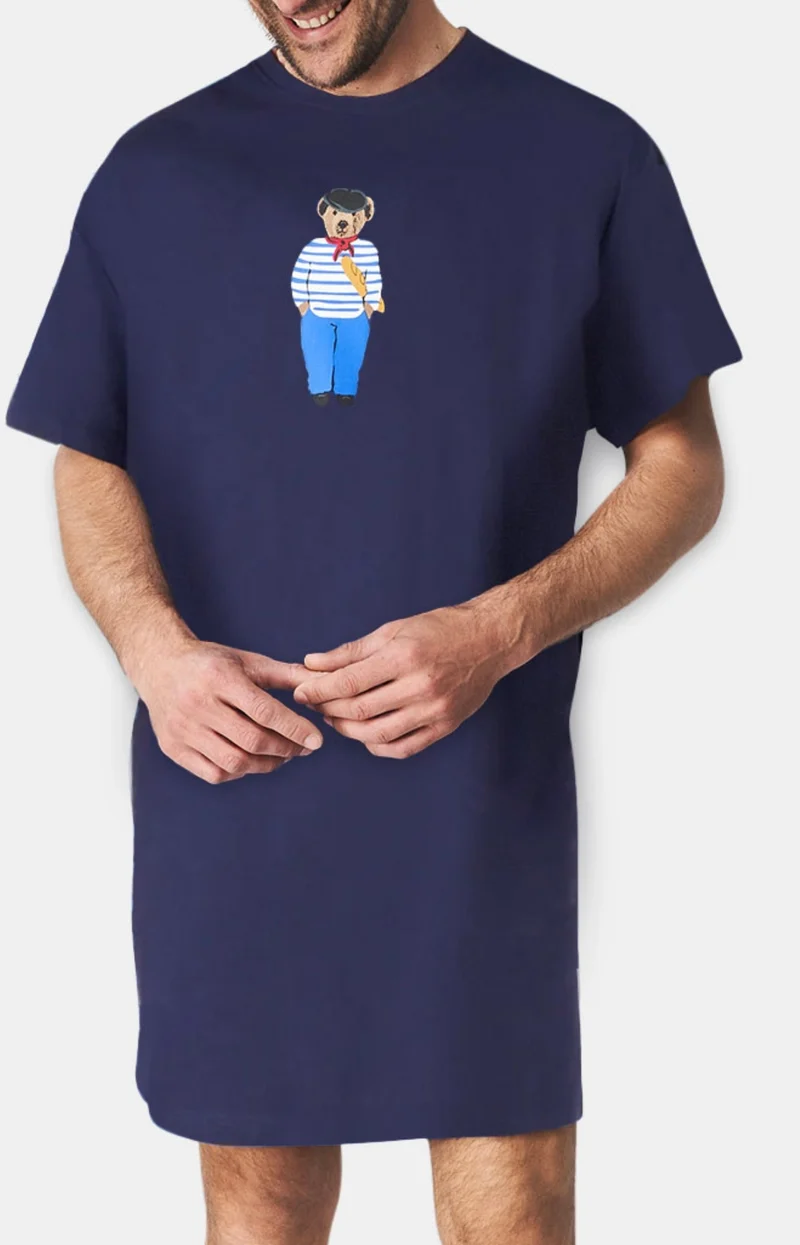 Maxi Tee-Shirt - Teddy In Paris