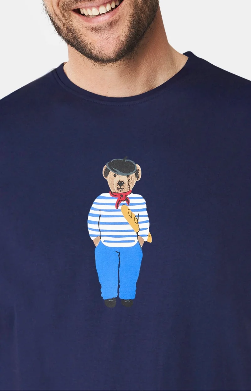 Maxi Tee-Shirt - Teddy In Paris