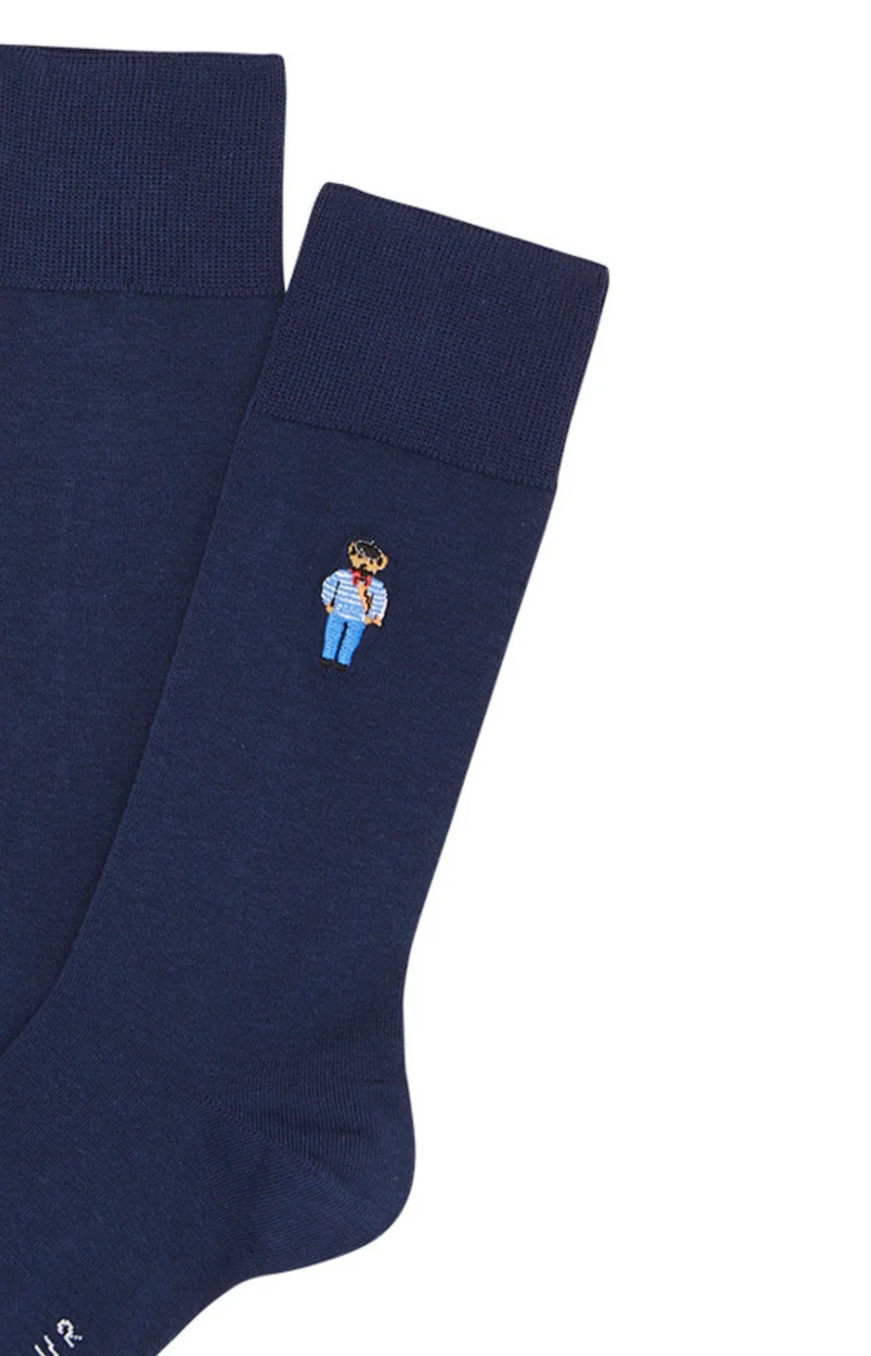 Chaussettes brodées - Teddy In Paris