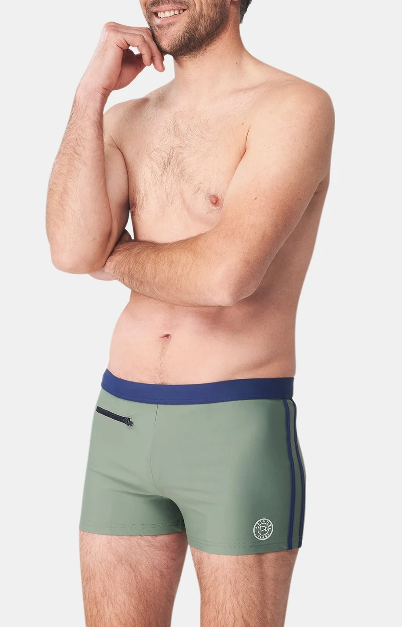 Boxer de bain - Kaki