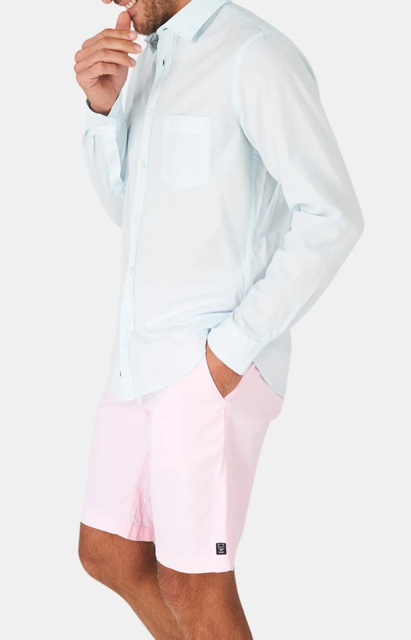 Chemise manches longues - Voile de coton Ciel
