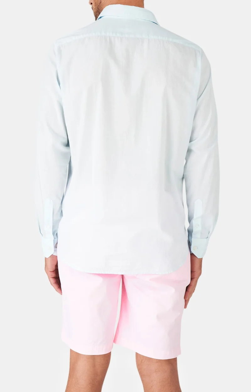 Chemise manches longues - Voile de coton Ciel