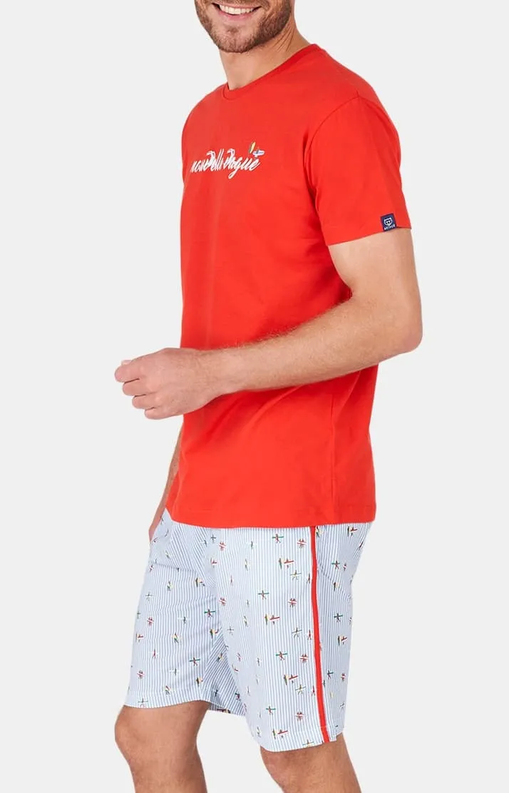 Pyjashort en jersey de coton léger - Nouvelle Vague