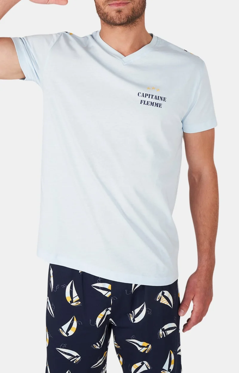 Pyjashort - Capitaine Flemme