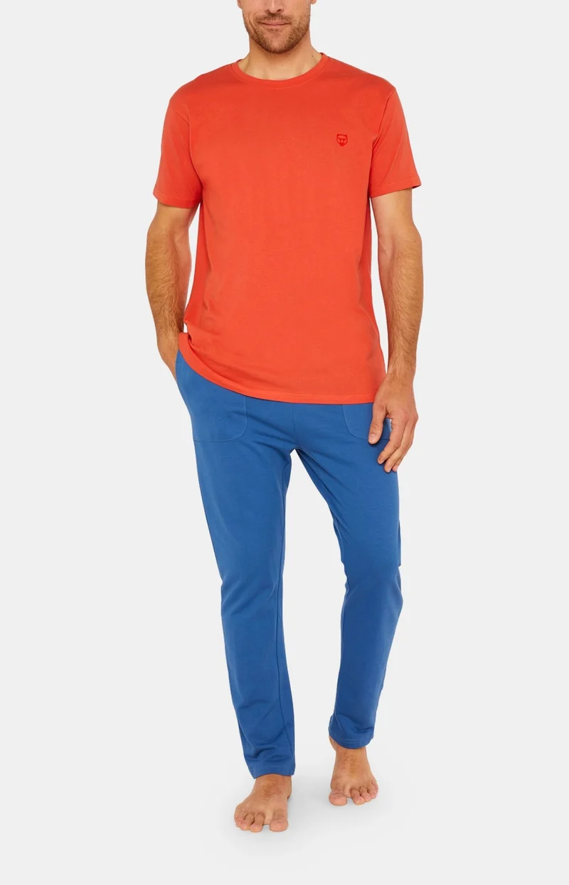 Tee-shirt manches courtes - Coton Brique