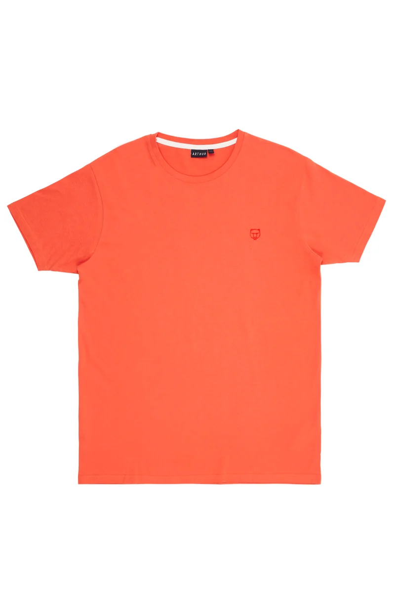 Tee-shirt manches courtes - Coton Brique