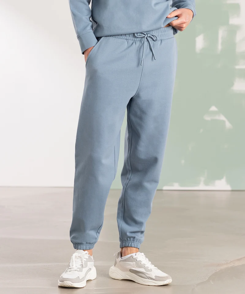 Plain Adult Unisex Sustainable Fashion Cuffed Joggers