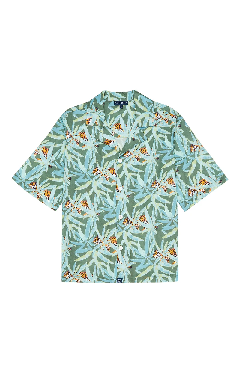 Chemise manches courtes - Tigre