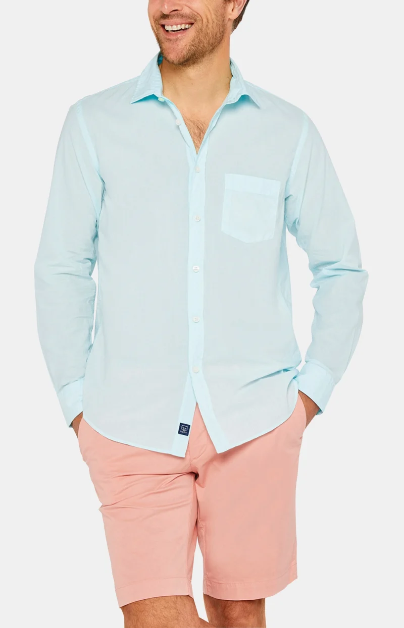 Chemise manches longues - Voile de coton