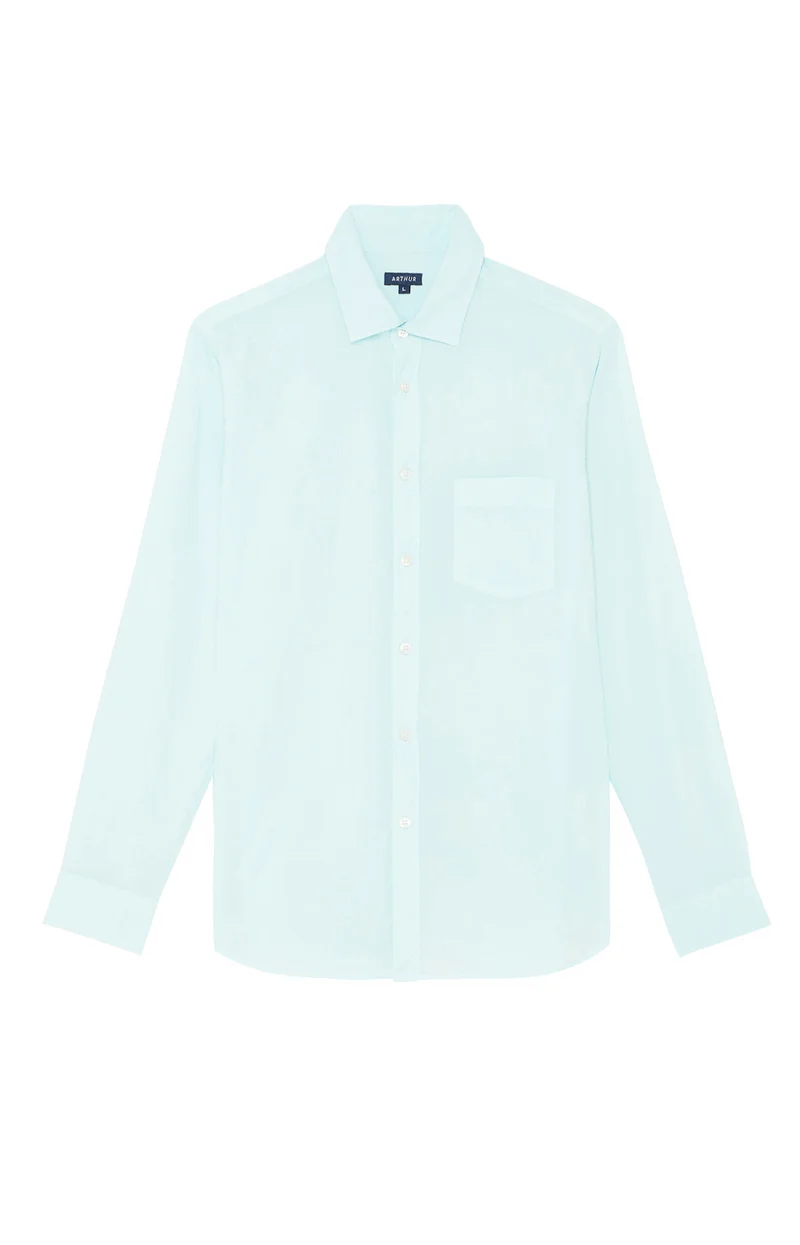 Chemise manches longues - Voile de coton