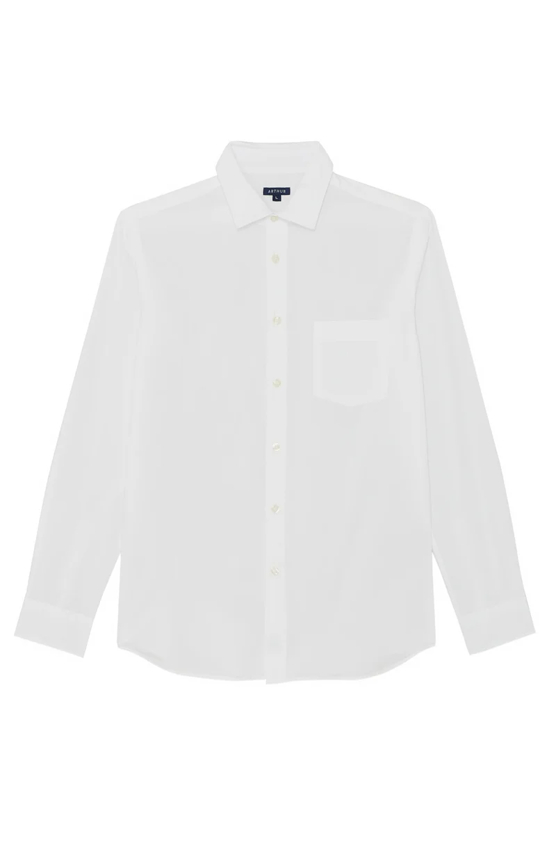 Chemise manches longues - Voile de coton