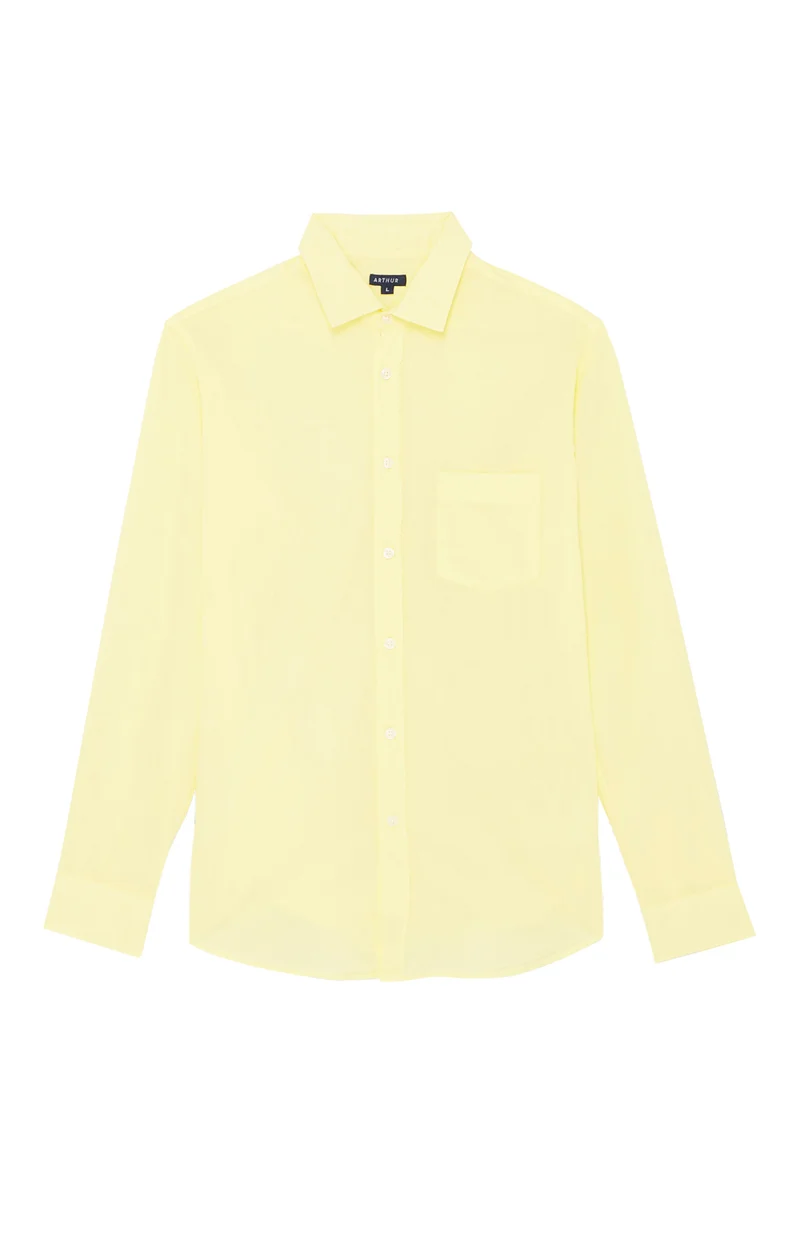 Chemise manches longues - Voile de coton
