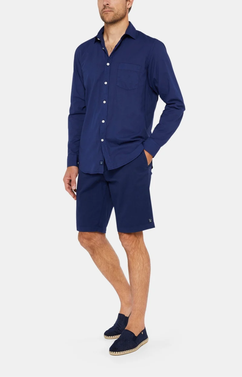 Chemise manches longues - Voile de coton