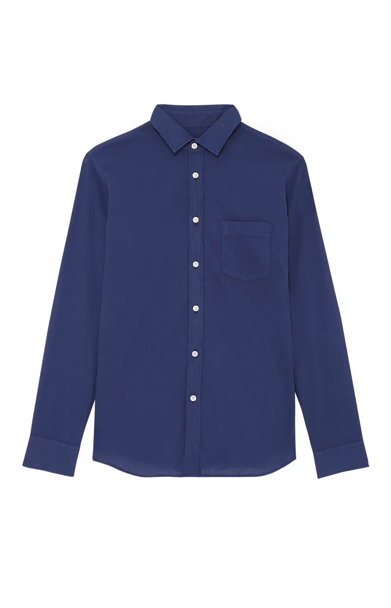 Chemise manches longues - Voile de coton