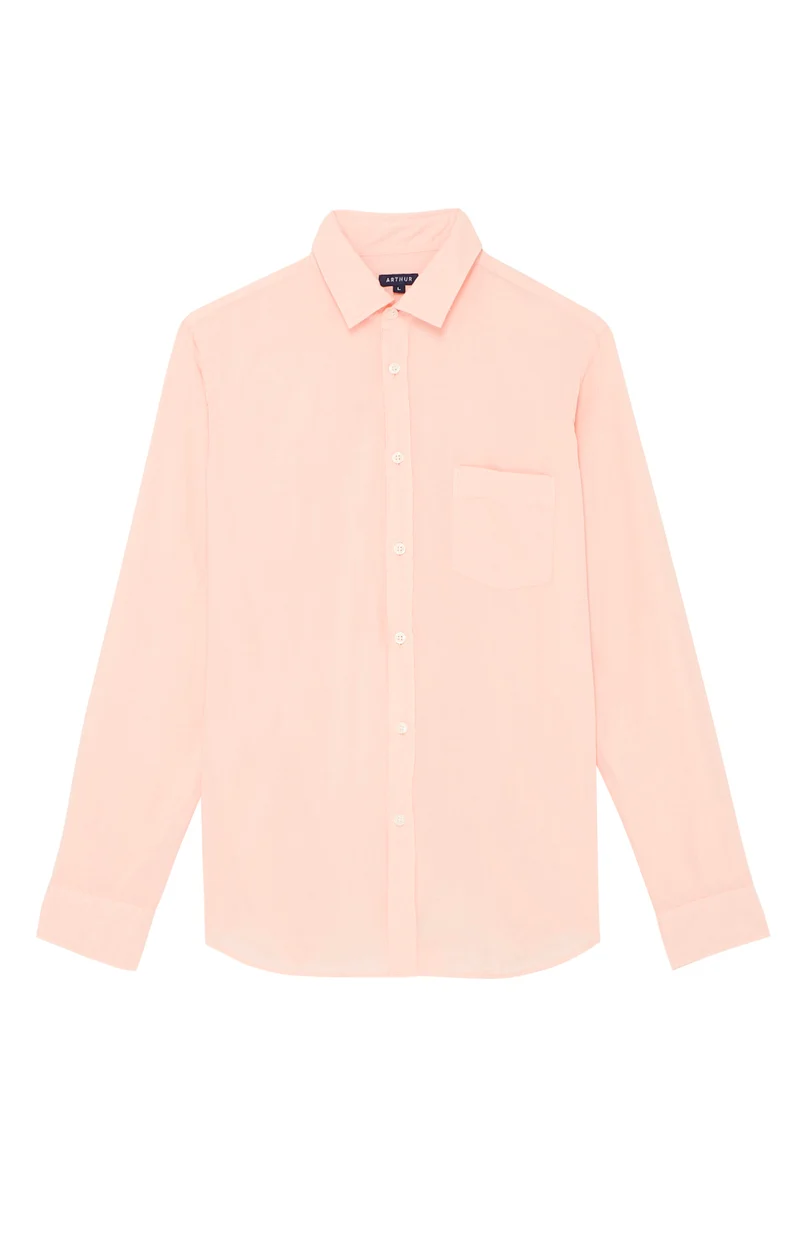 Chemise manches longues - Voile de coton