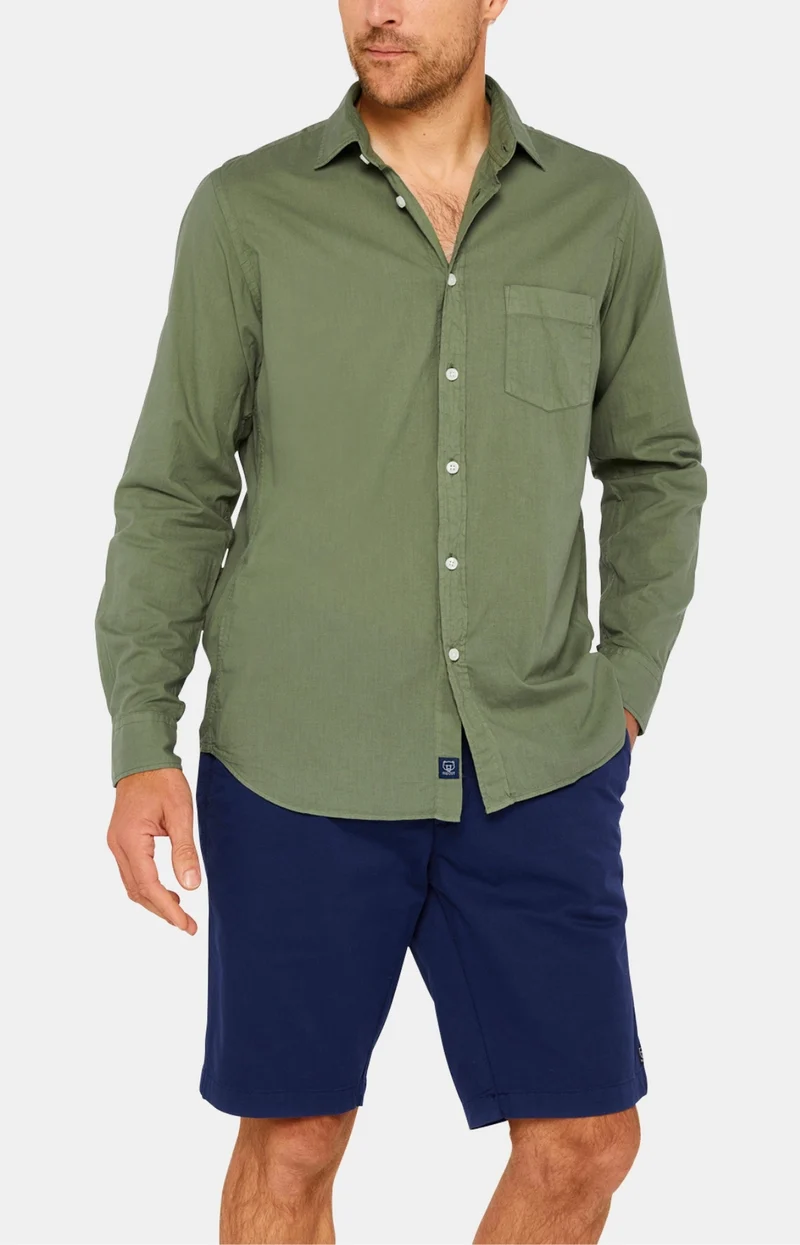 Chemise manches longues - Voile de coton