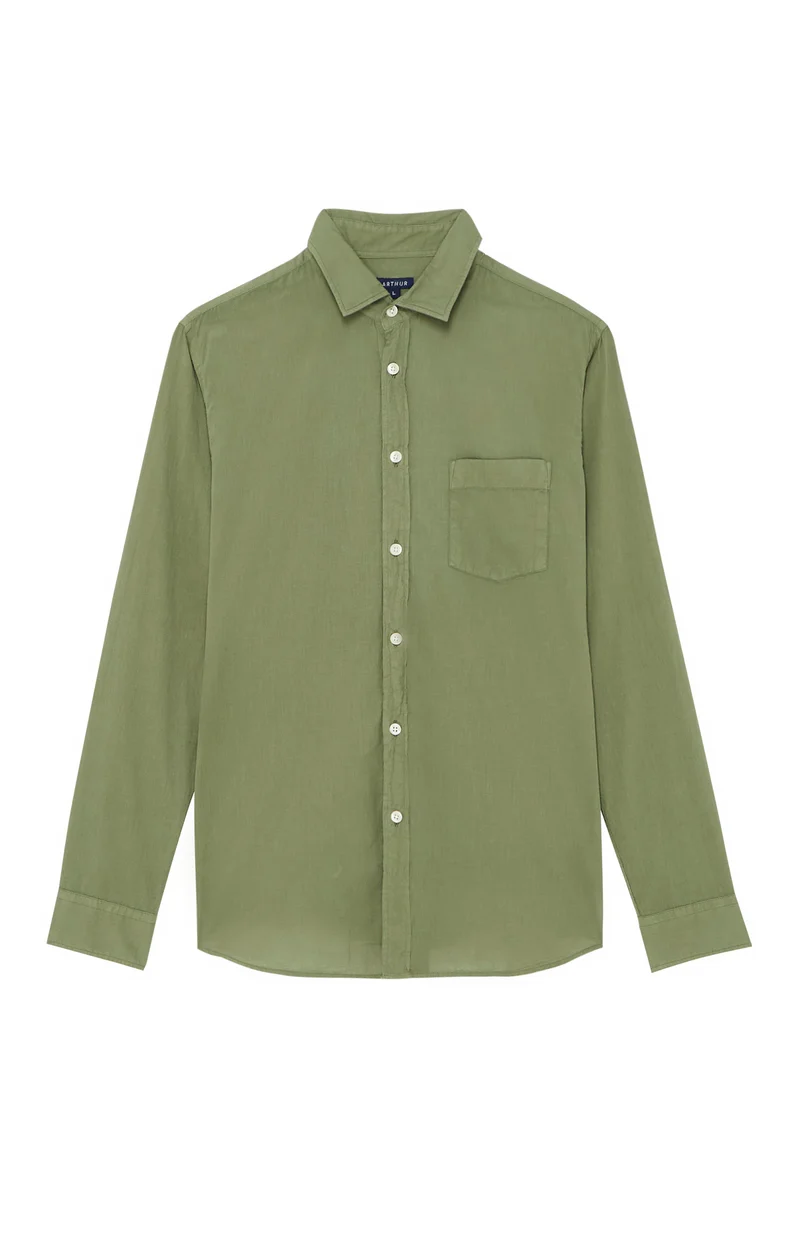 Chemise manches longues - Voile de coton