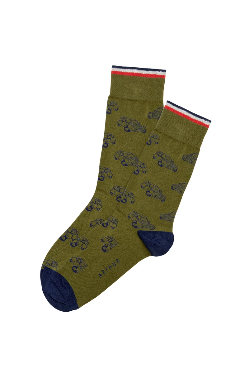 Chaussettes - 2CV Kaki