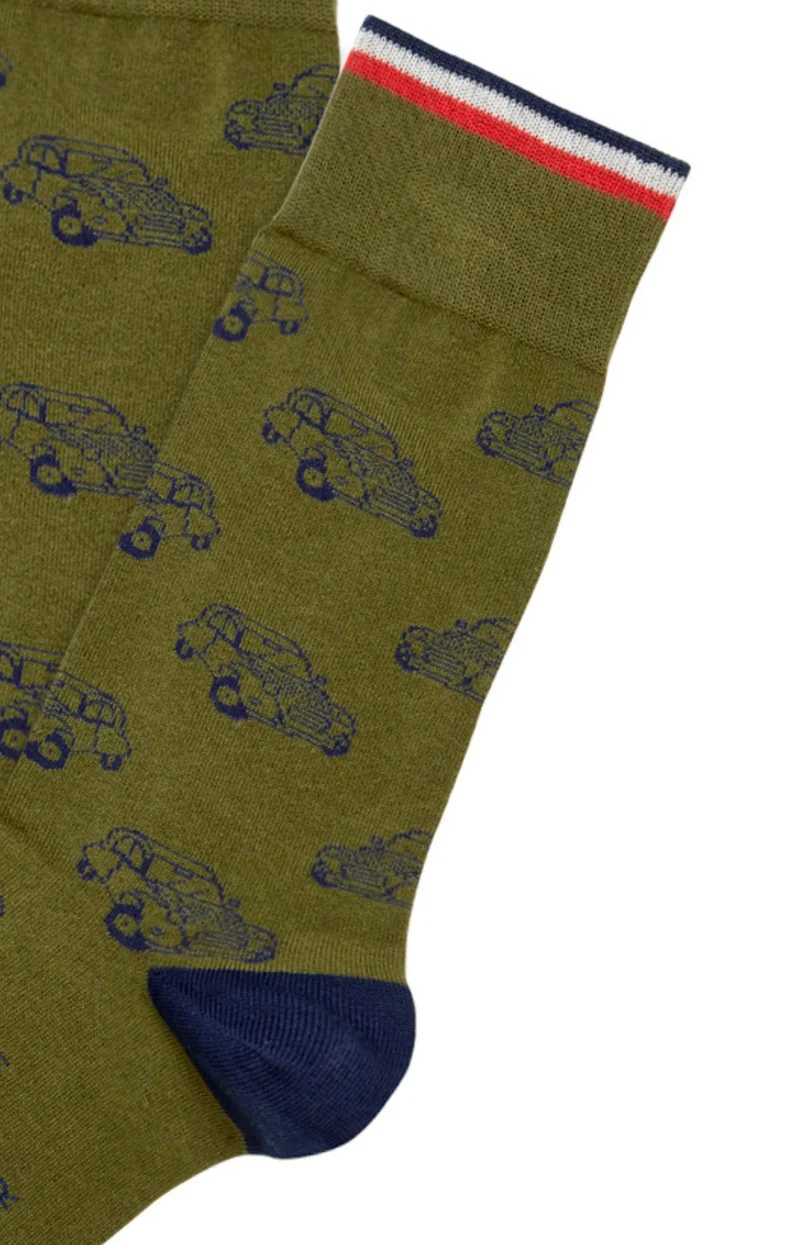 Chaussettes - 2CV Kaki